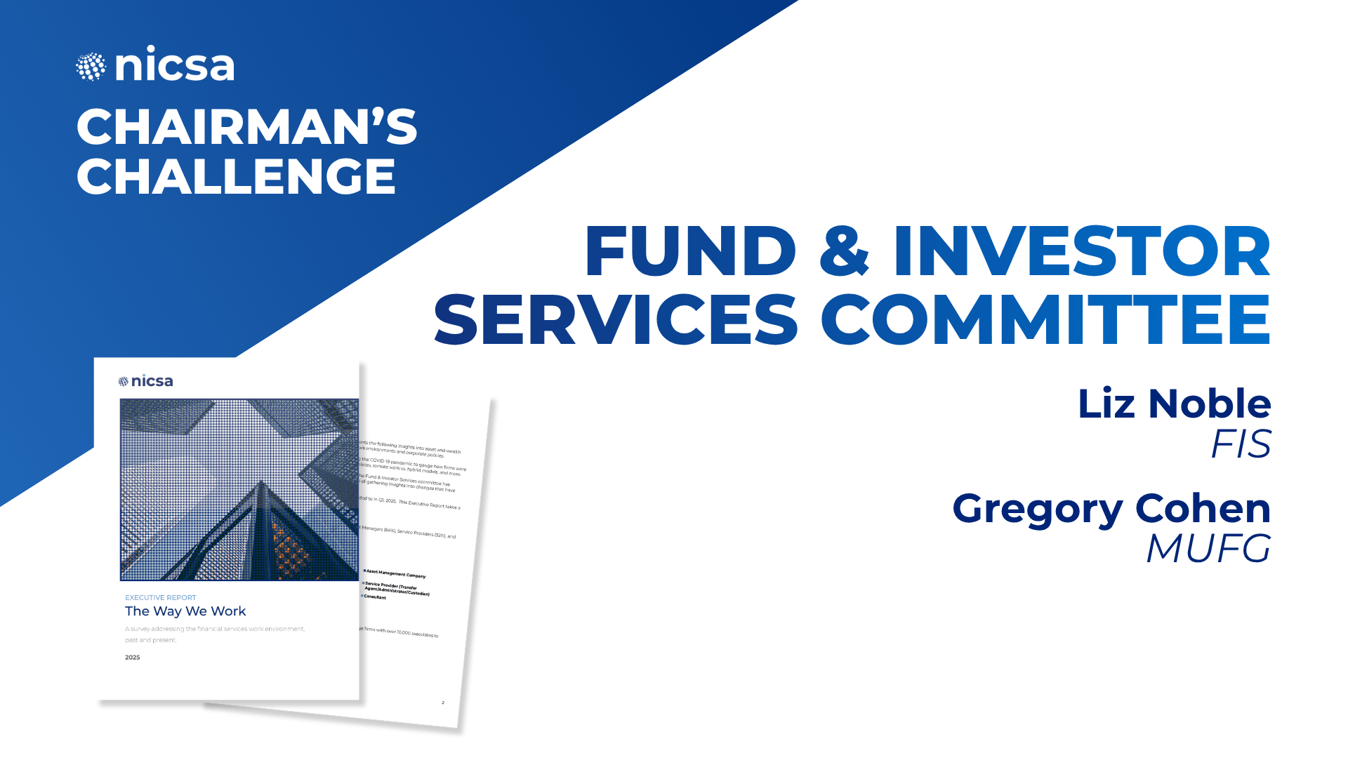 Nicsa | Chairman's Challenge