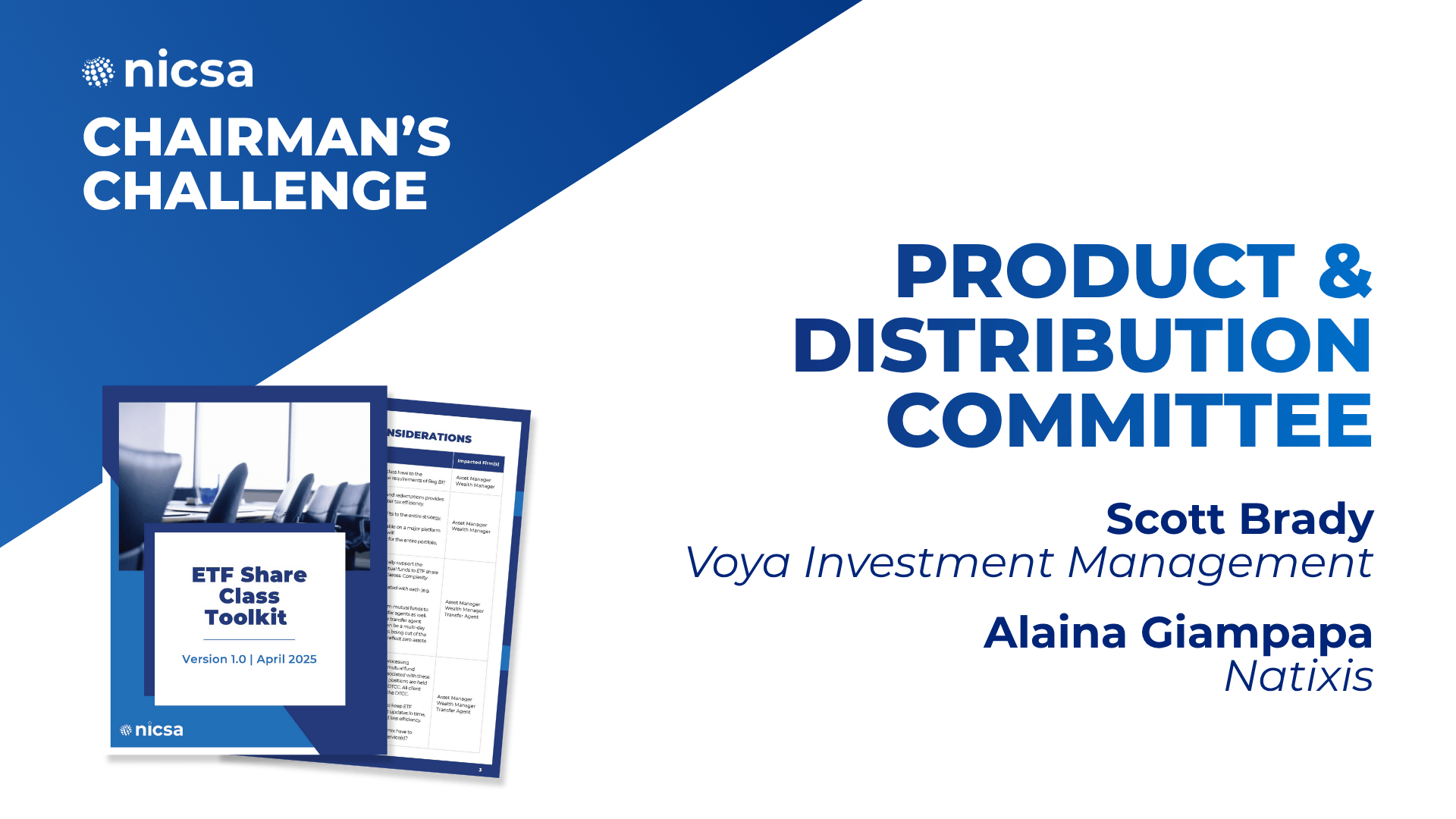 Nicsa | Chairman's Challenge