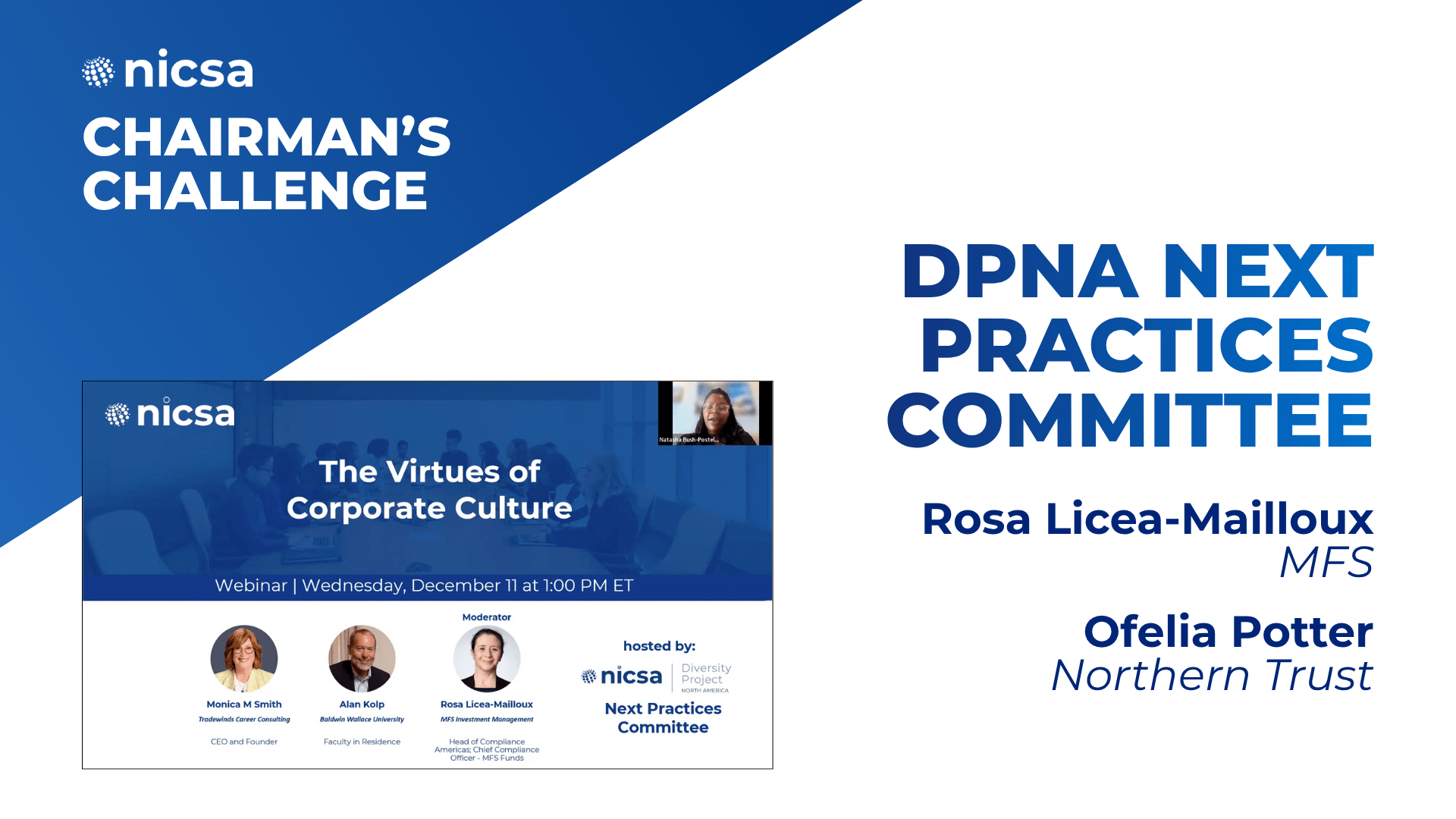 Nicsa | Chairman's Challenge